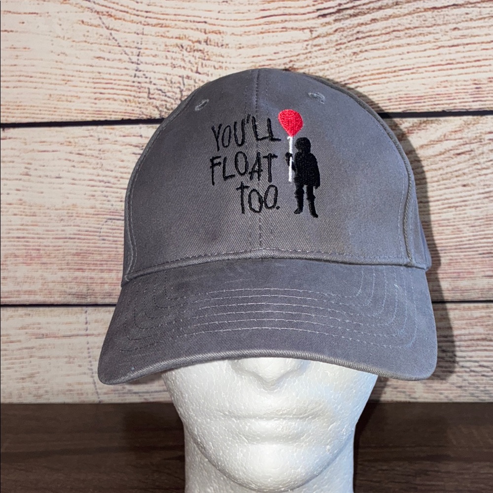 EUC Stephen King IT (You’ll Float Too, Pennywise) Original Movie Adjustable Hat